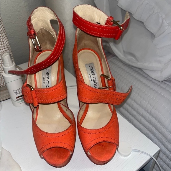 Jimmy Choo Letitia Platform Heels - Picture 1 of 6